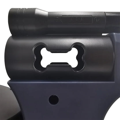 Multifunctional Double Dog Lead with LED Torch