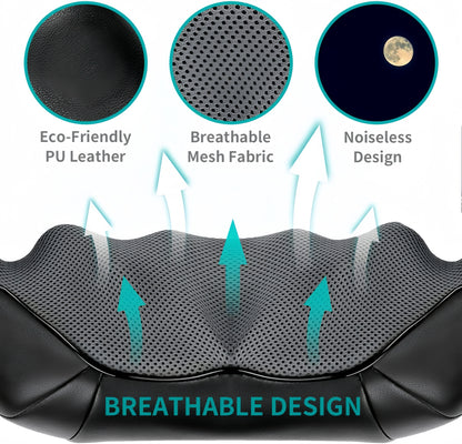 Neck Shoulder Back Massager – Heated Relaxation Pain Relief Device