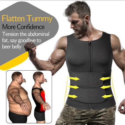 Neoprene Sauna Vest Men