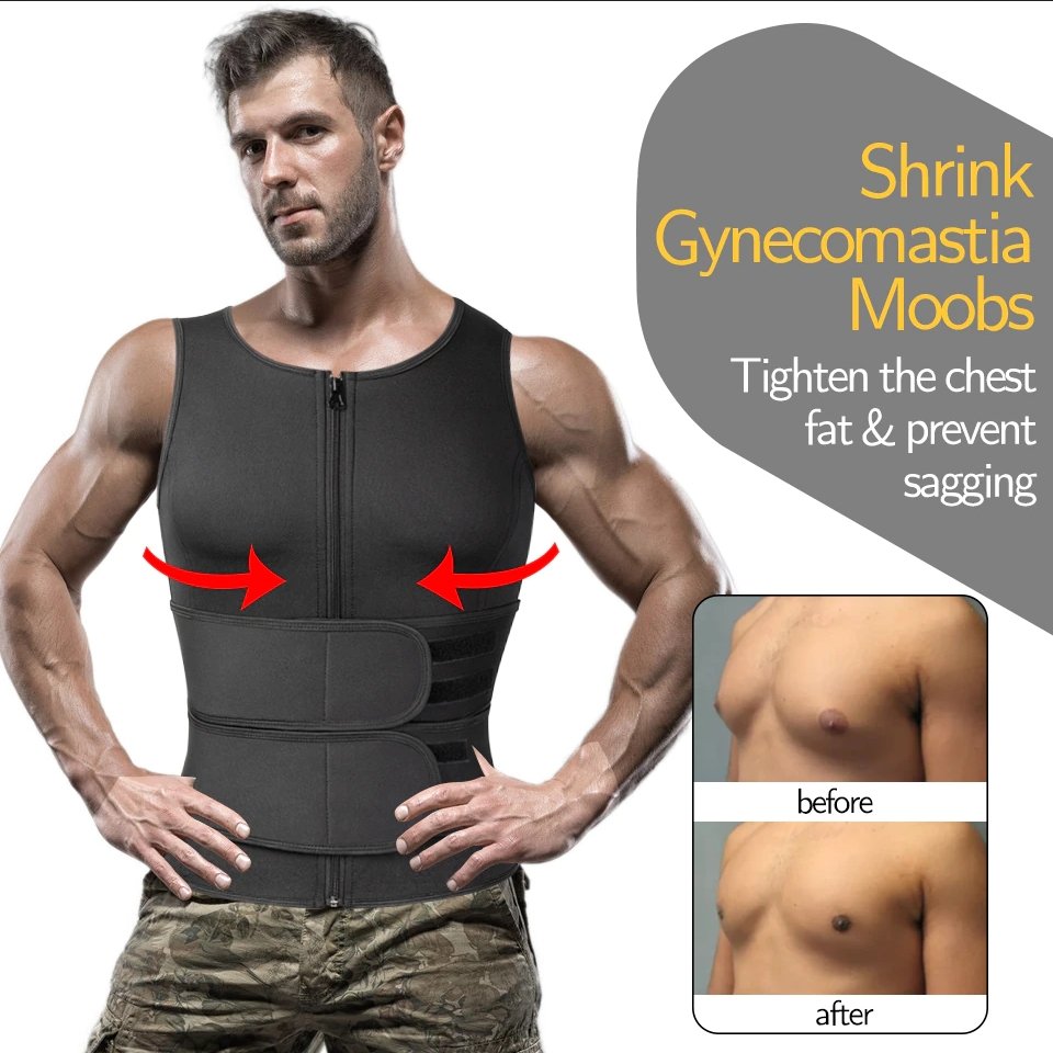 Neoprene Sauna Vest Men