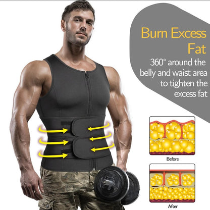 Neoprene Sauna Vest Men