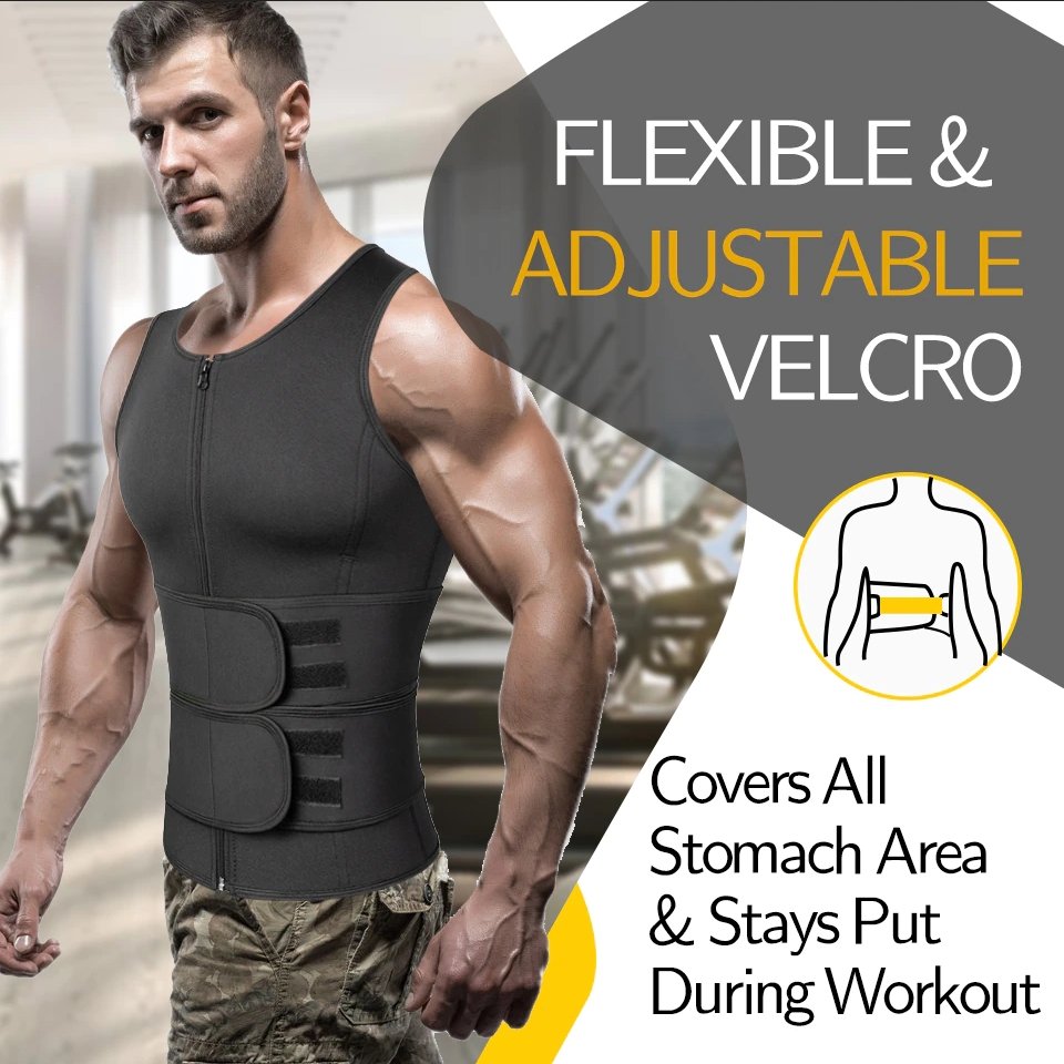 Neoprene Sauna Vest Men