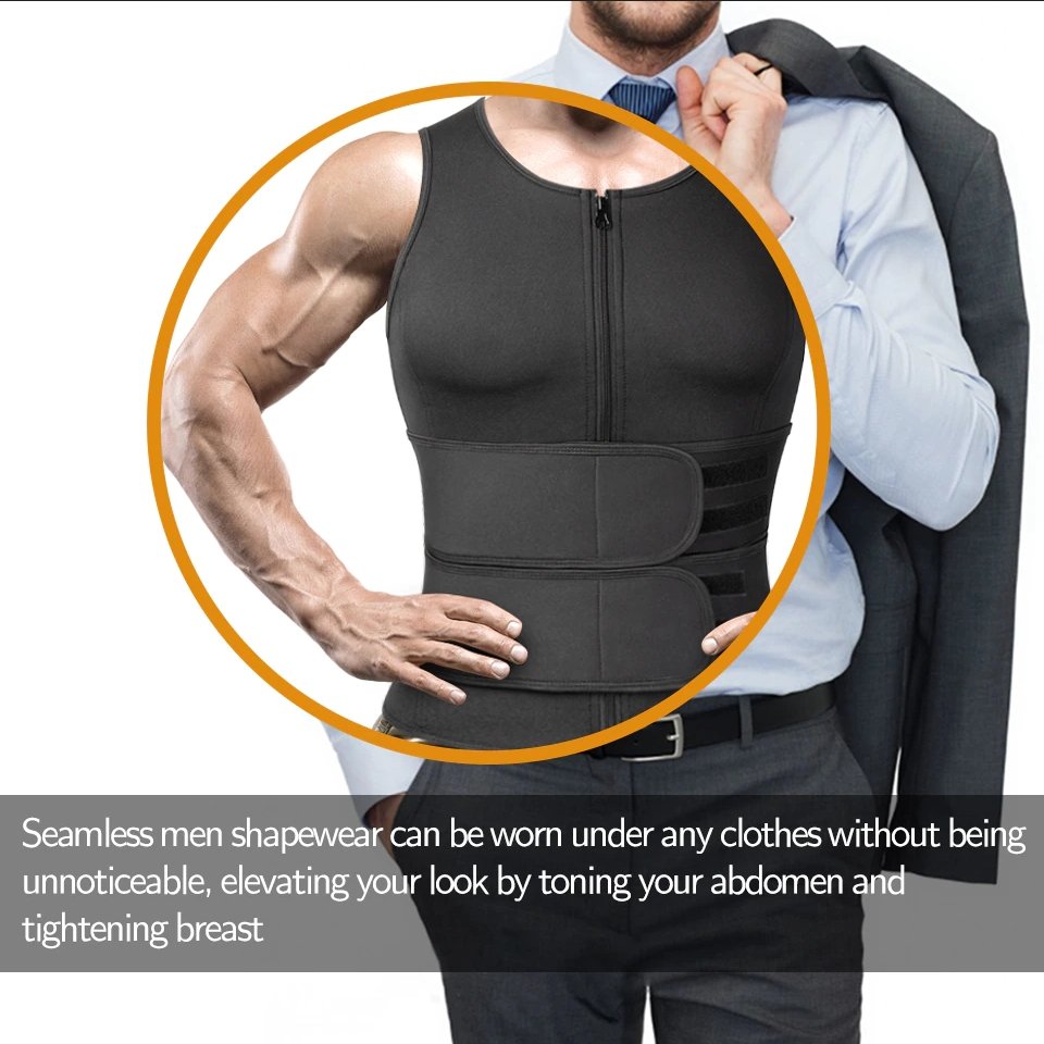 Neoprene Sauna Vest Men