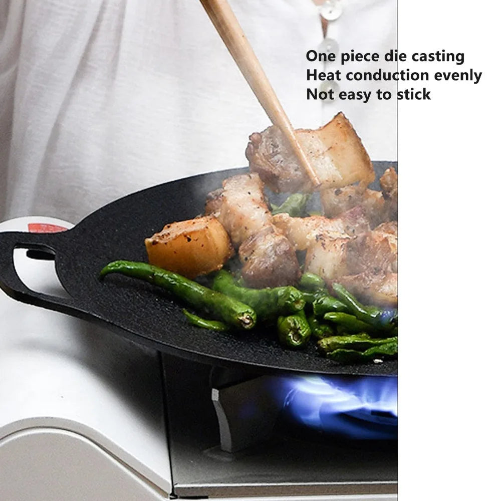 Non-Stick Grill Pan Square Cooking Surface