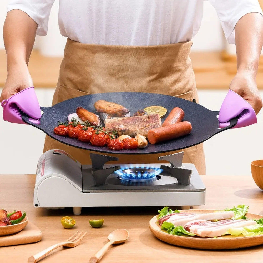 Non-Stick Grill Pan Square Cooking Surface