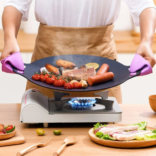 Non-Stick Grill Pan Square Cooking Surface