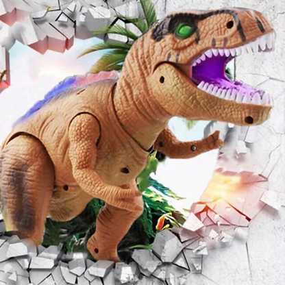 Remote Control Walking Roaring Dinosaur Toy