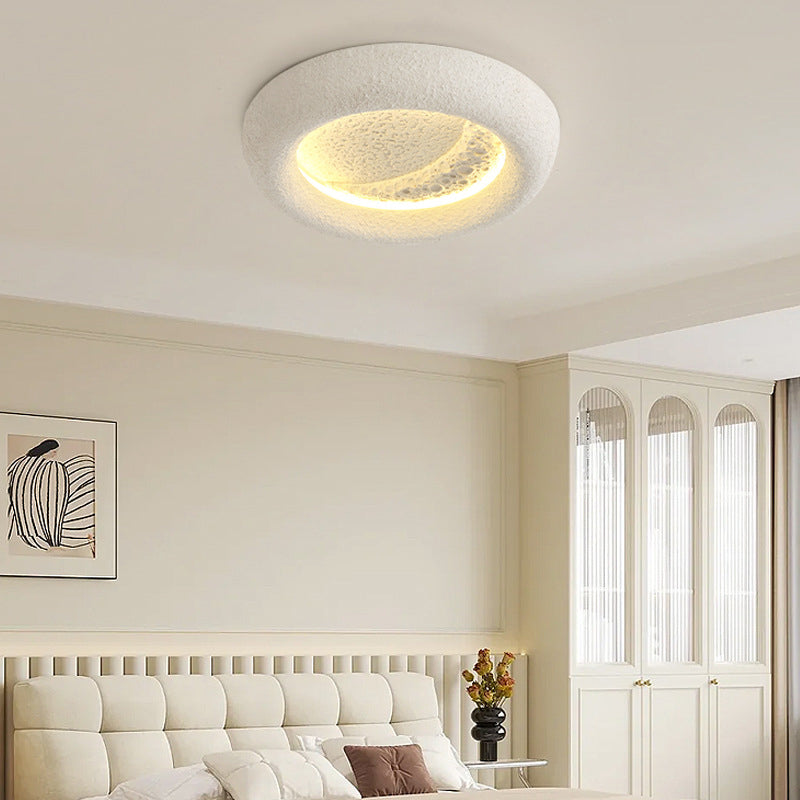 Elegant Round Resin Wall Lamp for Home Decor and Office Lighting