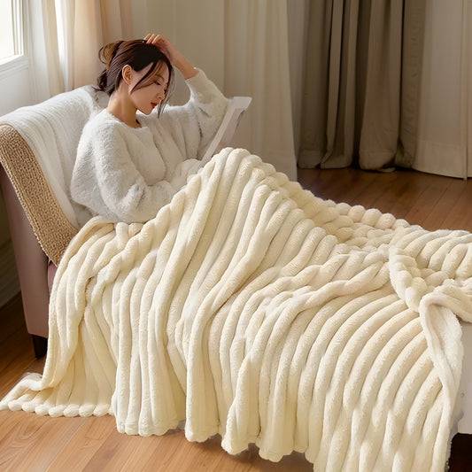 Fleece Blanket for Cozy Comfort in Living Room and Home Use