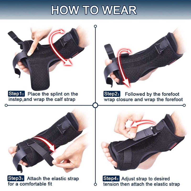 Plantar Fasciitis Night Splint Support Brace