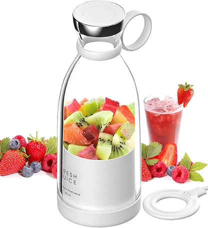 Portable Blender USB Rechargeable Personal Mixer for Smoothies Shakes