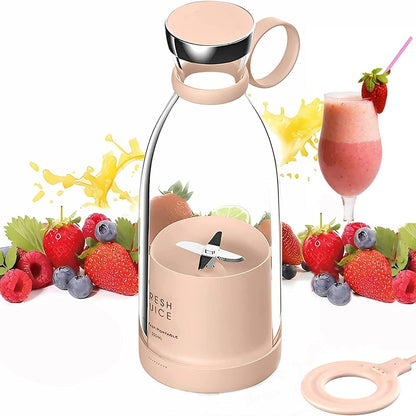 Portable Blender USB Rechargeable Personal Mixer for Smoothies Shakes
