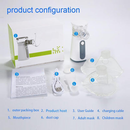 Portable Nebulizer and Air Humidifier – Compact, Quiet, and Easy to Use