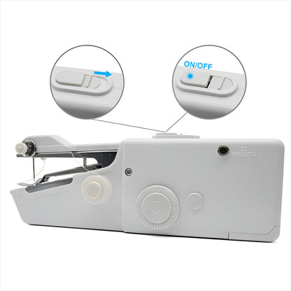 Portable Sewing Machine Compact Handheld Stitching Device