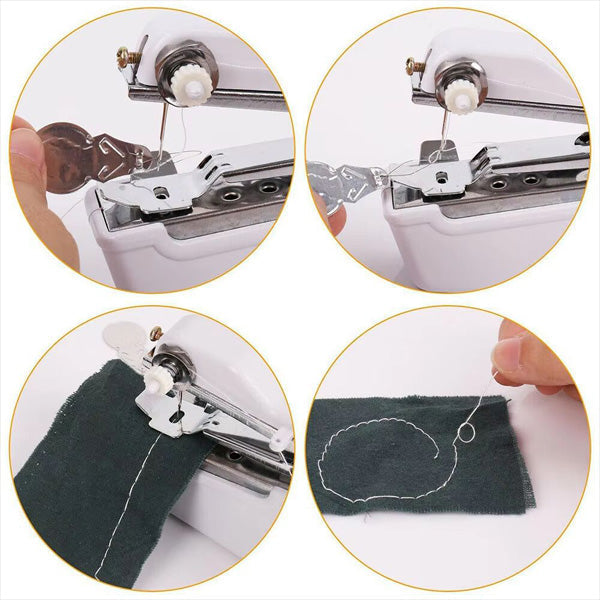 Portable Sewing Machine Compact Handheld Stitching Device