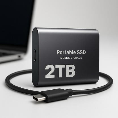 Portable SSD Drive High-Speed Storage Device
