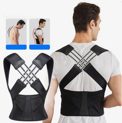 Posture Corrector Back Brace – Adjustable Support Belt for Pain Relief and Comfort
