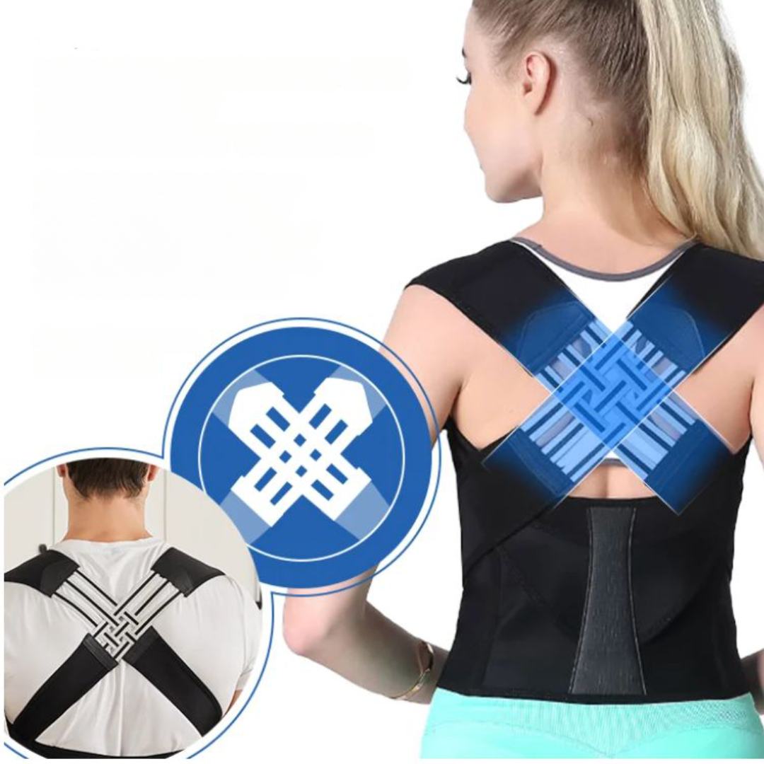 Posture Corrector Back Brace – Adjustable Support Belt for Pain Relief and Comfort