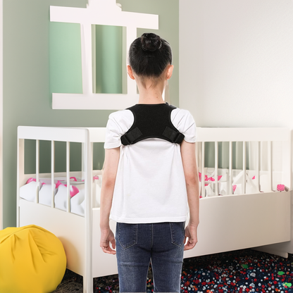Posture Corrector for Back and Shoulders – Adjustable Support Brace for Pain Relief
