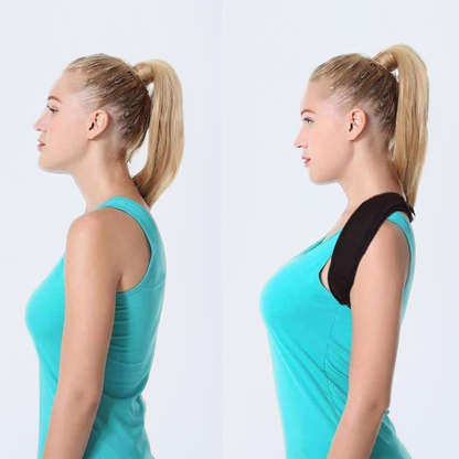 Posture Corrector for Back and Shoulders – Adjustable Support Brace for Pain Relief