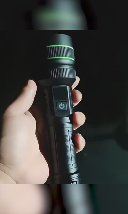 PrimFlora Pro World's Brightest LED Torch – 100,000 Lumens, Waterproof, Aluminium