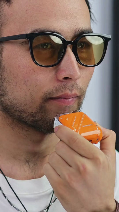 Mini Electric Shaver Double Head Rotary Rechargeable Razor