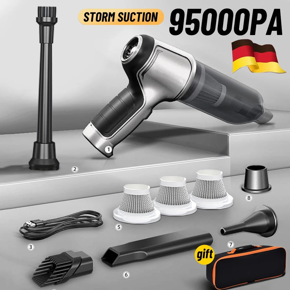 PrimFlora Pro Cordless Car Vacuum - Accessory Kit