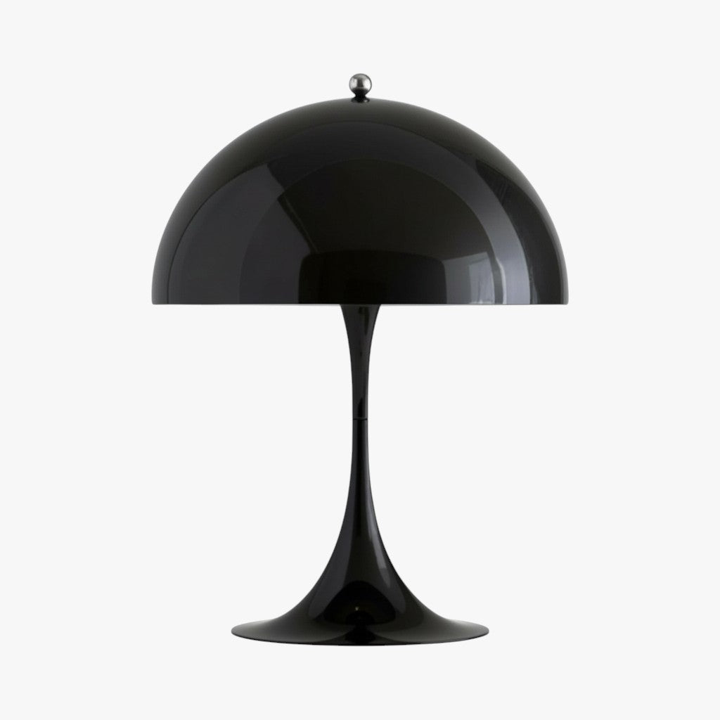 Mushroom Table Lamp with Dome Shade