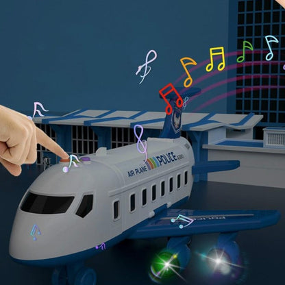 Airplane Vehicle Play Set Police Construction Fireman 3 Styles