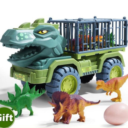 Dinosaur Excavator Truck Toy Vehicle Set