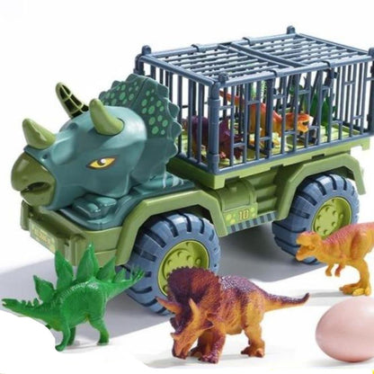 Dinosaur Excavator Truck Toy Vehicle Set