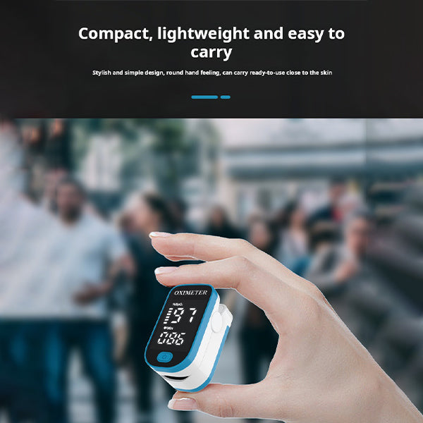 Pulse Oximeter Fingertip Monitor – Digital Blood Oxygen Saturation With TFT Display