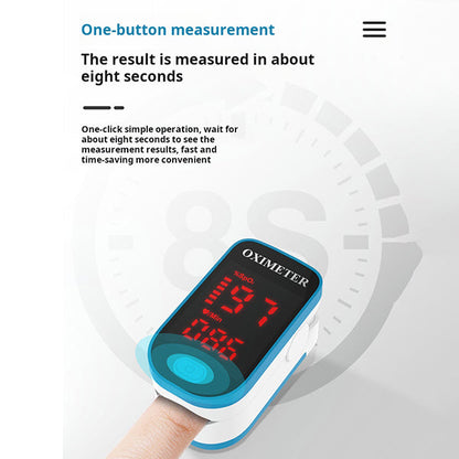 Pulse Oximeter Fingertip Monitor – Digital Blood Oxygen Saturation With TFT Display