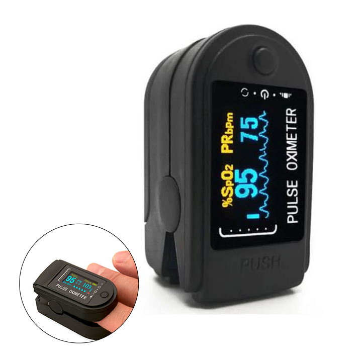 Pulse Oximeter Fingertip Monitor – Digital Blood Oxygen Saturation With TFT Display