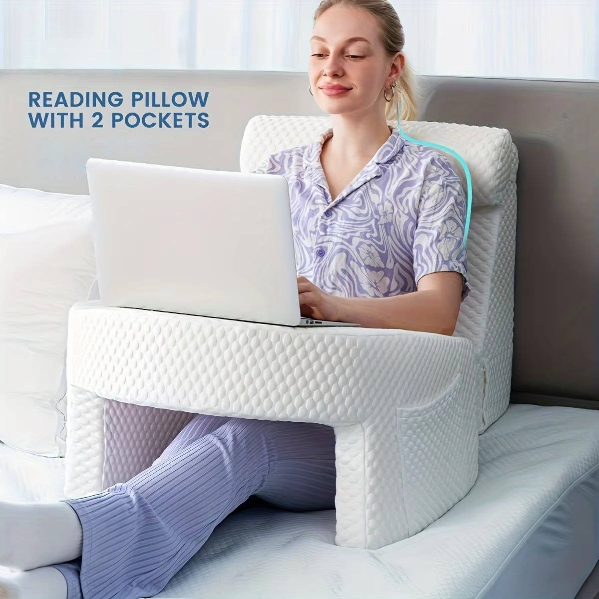 Reading Pillow for Bed Support Cushion