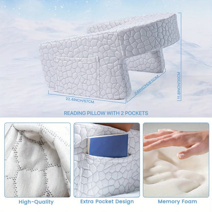 Reading Pillow for Bed Support Cushion