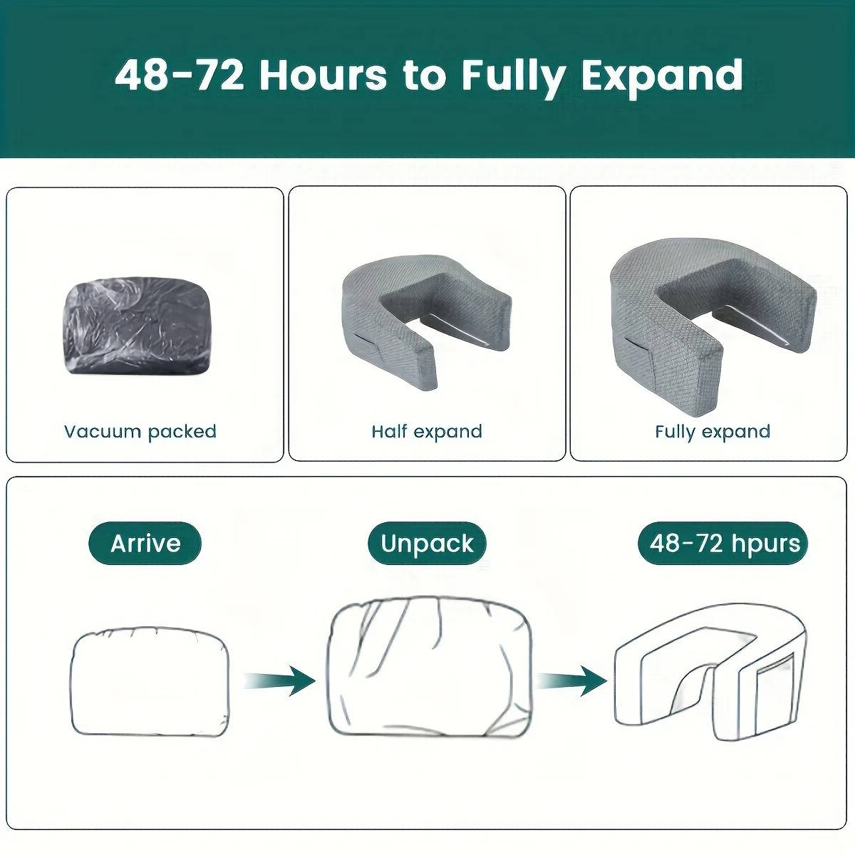 Reading Pillow for Bed Support Cushion