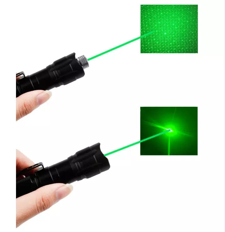 Rechargeable Green Laser Pointer Long Range Torch