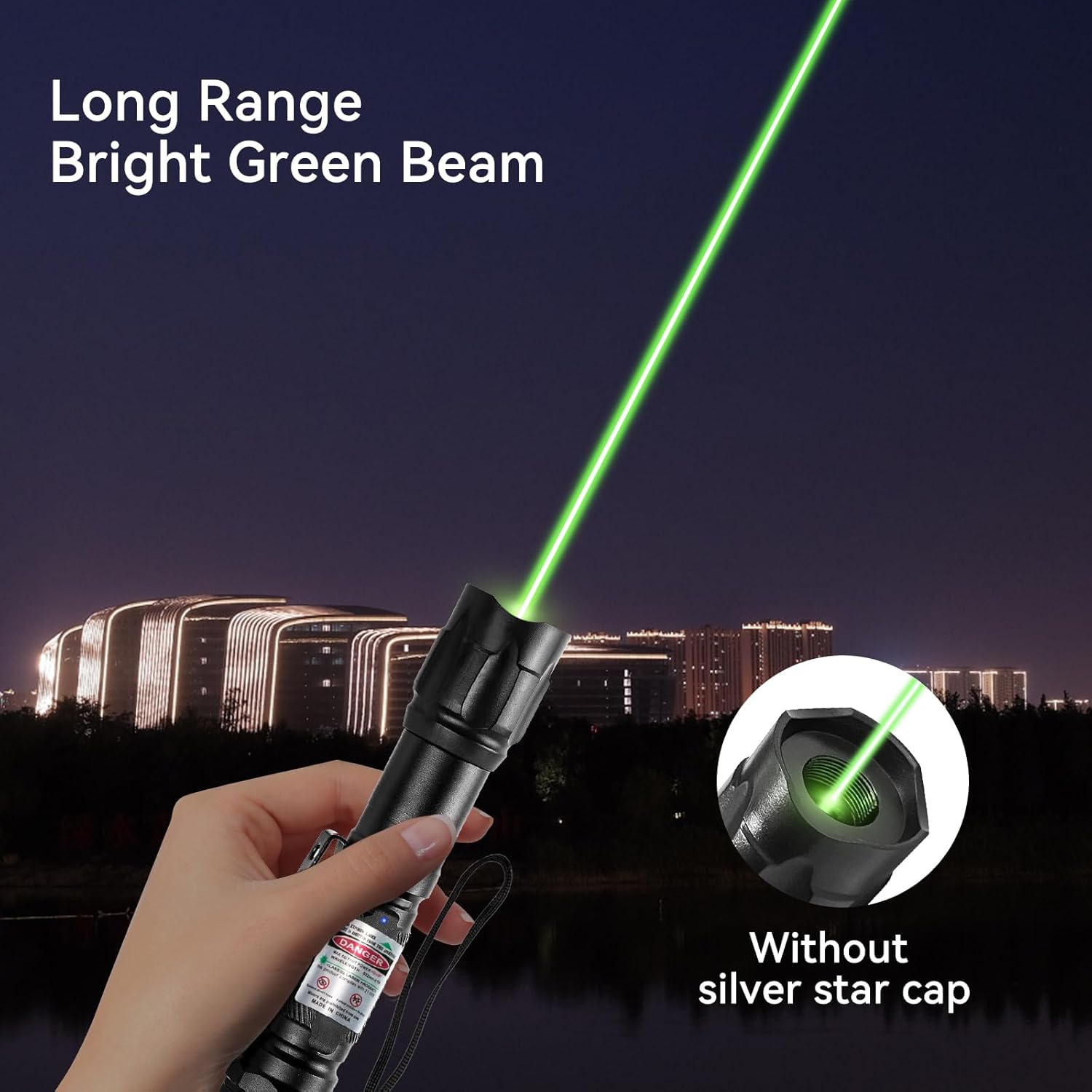 Rechargeable LED Flashlight Outdoor Torch
