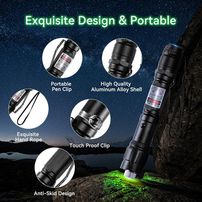 Rechargeable LED Flashlight Outdoor Torch