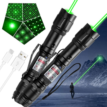 Rechargeable LED Flashlight Outdoor Torch