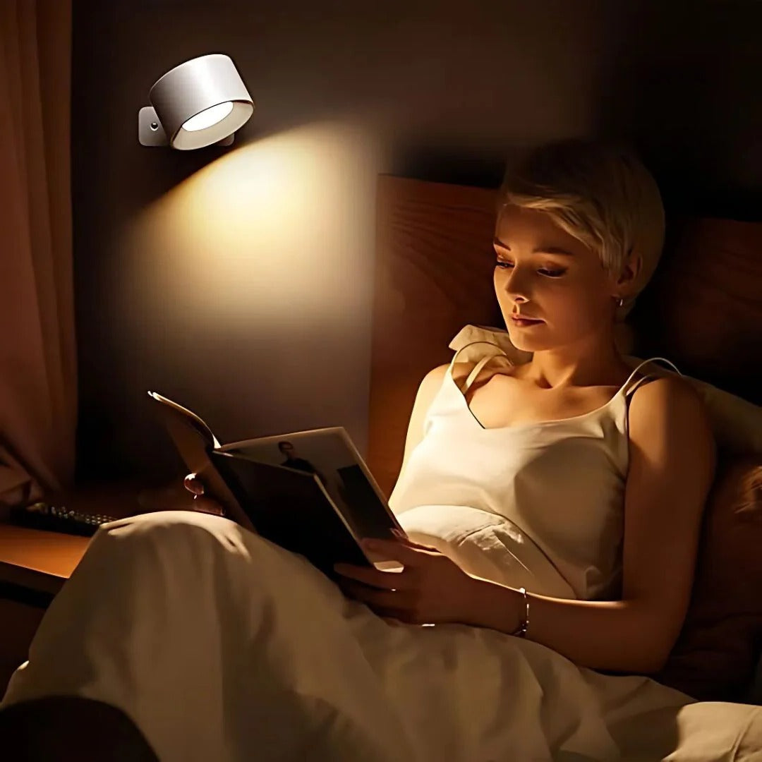 Rechargeable LED Wall Light 360 Degree Rotation