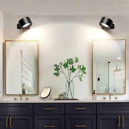 Rechargeable LED Wall Light 360 Degree Rotation