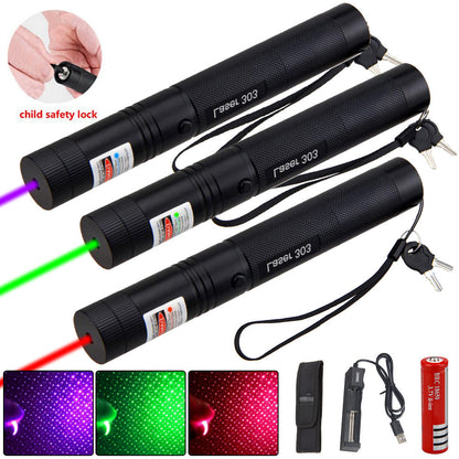 Rechargeable Long-Range Laser Pointer Outdoor