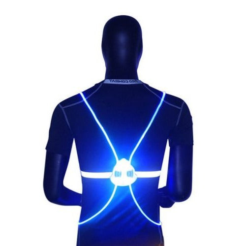 Reflective LED Flash Night Vest 360 Degree Visibility