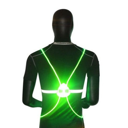 Reflective LED Flash Night Vest 360 Degree Visibility
