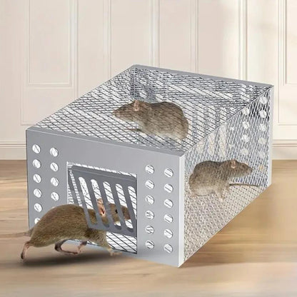 Reusable Mouse Trap Cage Sliding Door Design