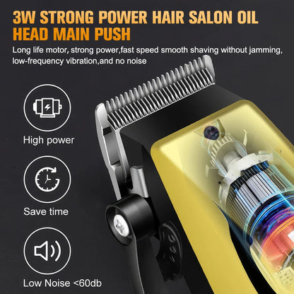 Hair Clipper Cordless Beard Trimmer – Grooming Kit for Men Haircut Essential