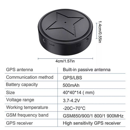GPS Tracker Device – Magnetic Mini Tracking System for Vehicles