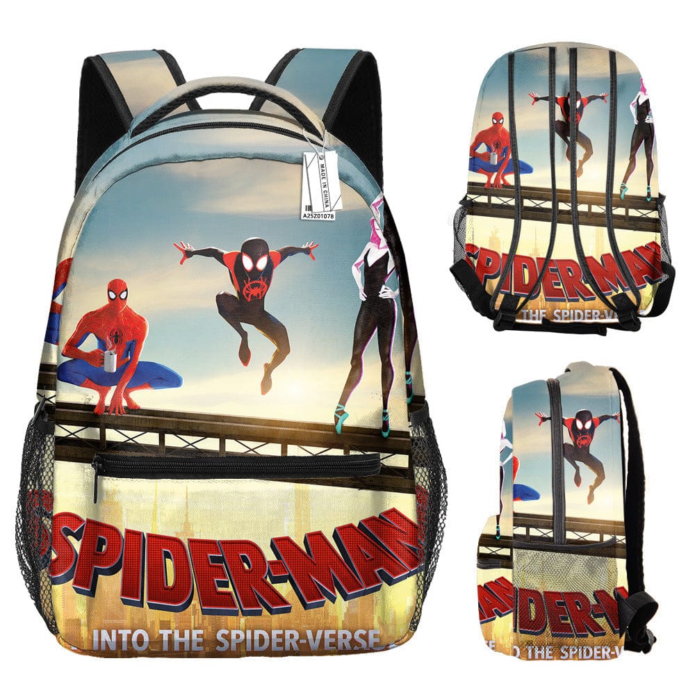 Children's Spiderman Backpack School Bag Superhero